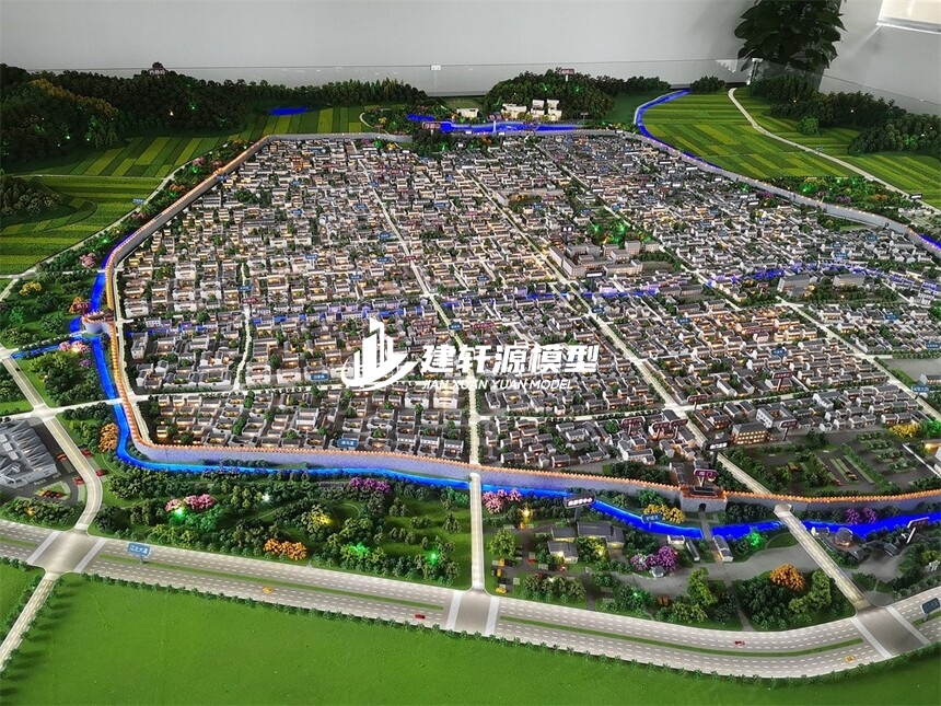 牟平城市规划模型