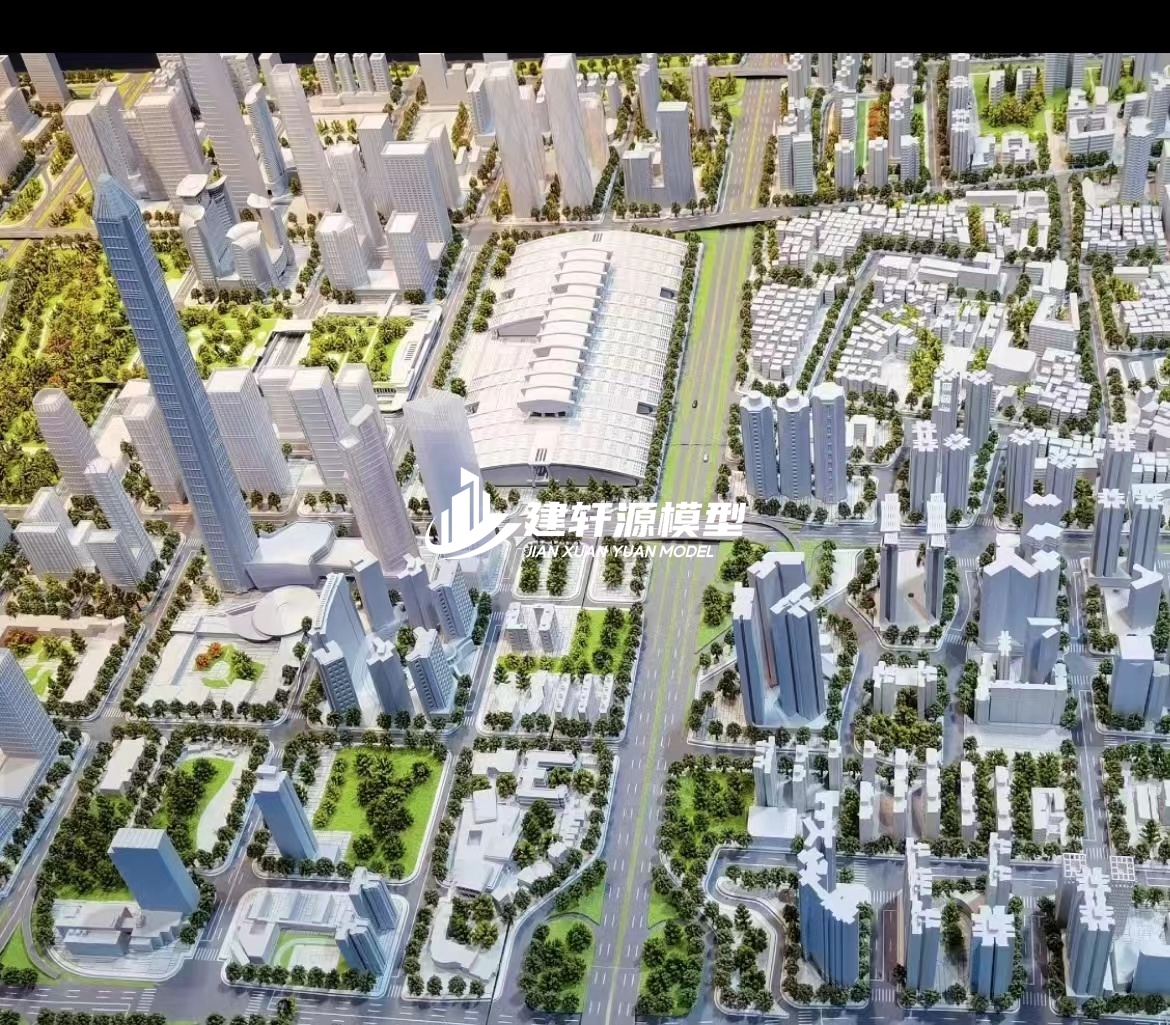 牟平城市规划模型
